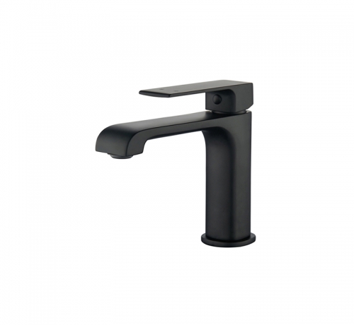  Bathroom Water Tap Basin Faucet in Black Matte