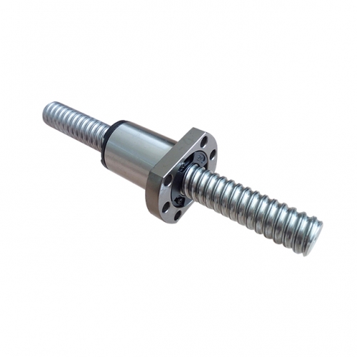 High pitch and low noise cnc ball screw SFS 1620 with end machining + ball screw supporter + ball nut housing + coupling