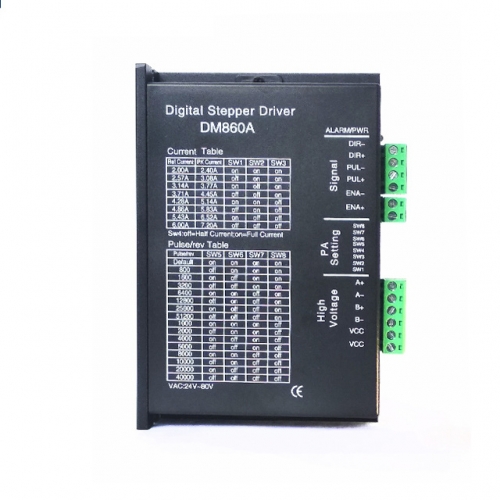 2-Phrase Digital Stepper Driver DM860A for NEMA34 stepper motor