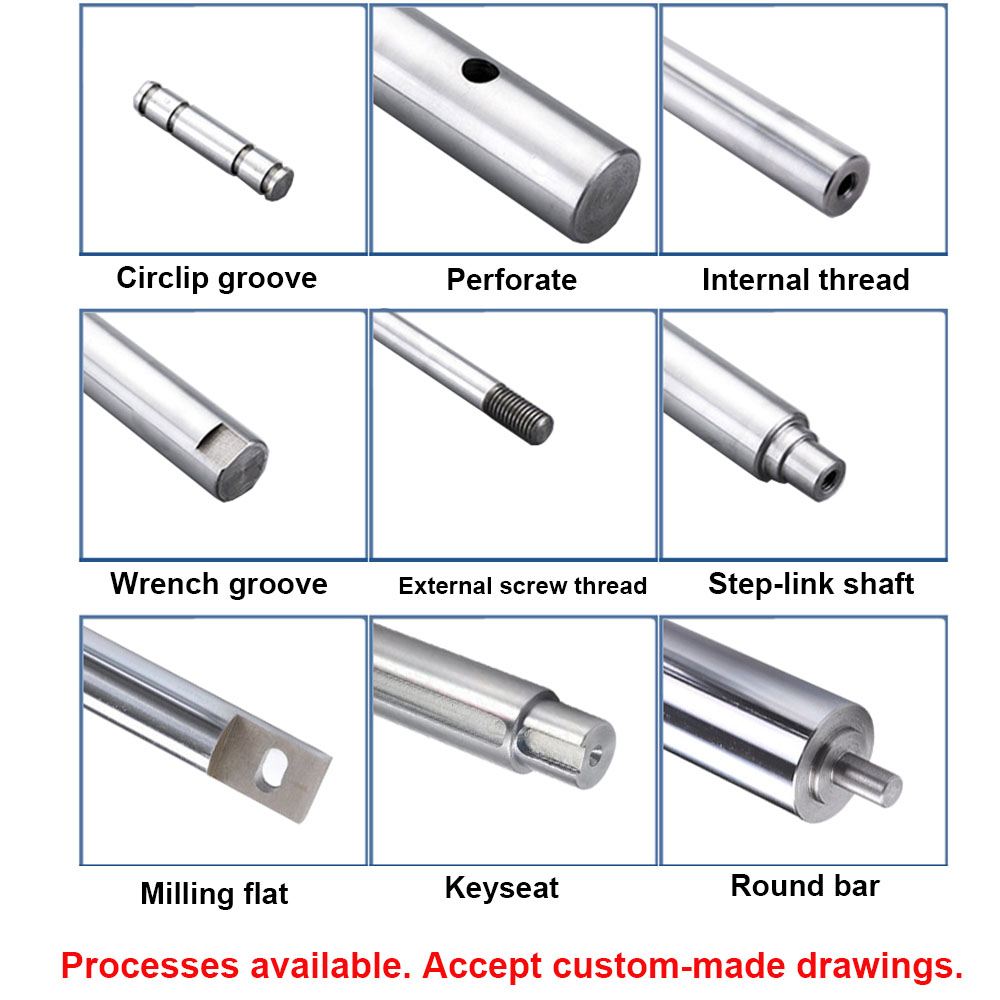 Linear shaft Rod Diameter 40mm 50mm 60mm round Bar