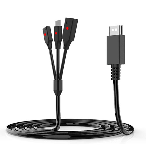 Cambiar una arrastrar tres MULTI cargador CABLE