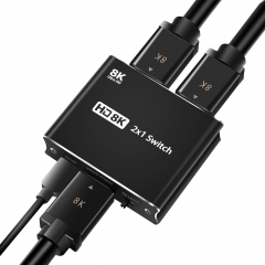 HDMI ultra HD 8k HDMI 2.1 conmutador direccional de alta velocidad de 48gbps