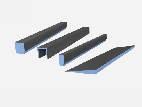 LUX XPS Foam Shower Curb for Wet Room Waterproof Ready to Tile Shower Step Border