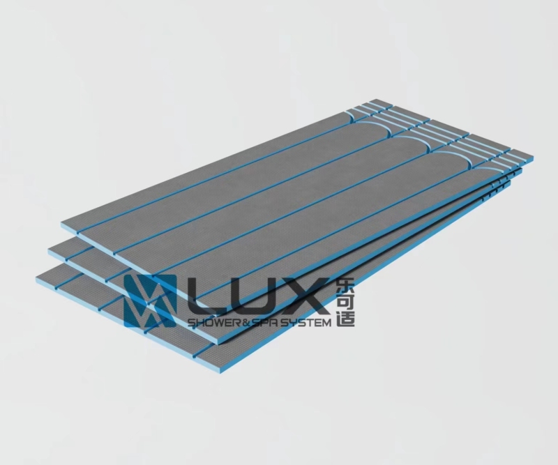 LUX Durable XPS Underfloor Heating Insulation Board Moisture Resistant For Floor Heating Project