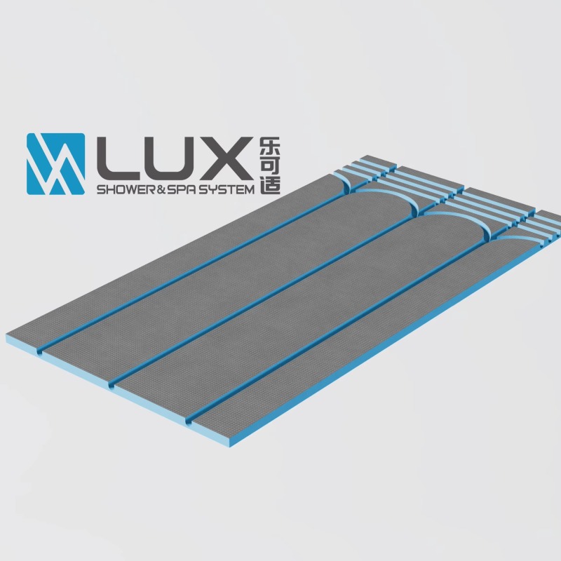 LUX Durable XPS Underfloor Heating Insulation Board Moisture Resistant For Floor Heating Project