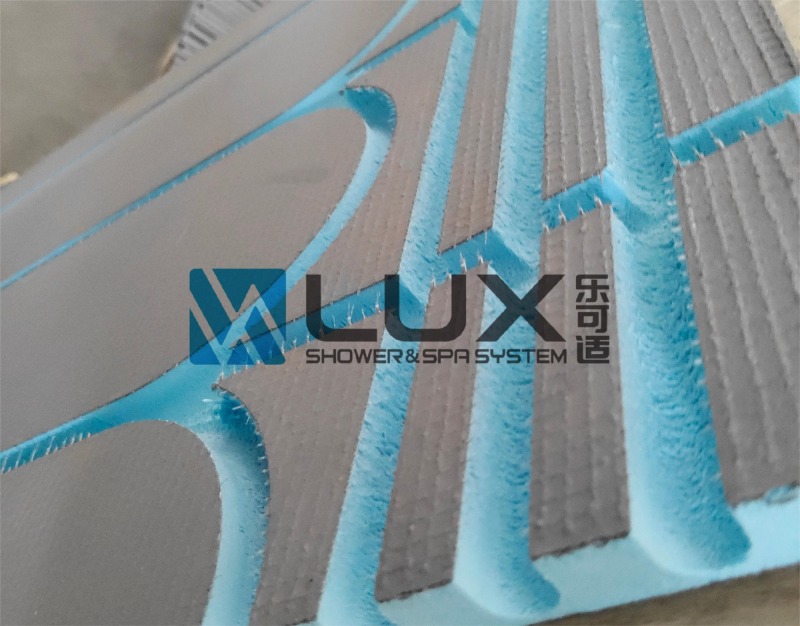LUX Durable XPS Underfloor Heating Insulation Board Moisture Resistant For Floor Heating Project