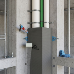 L/U Shaped Polystyrene XPS Pipe Cover for Bathroom Pipe Boxing with 5 Year Warranty