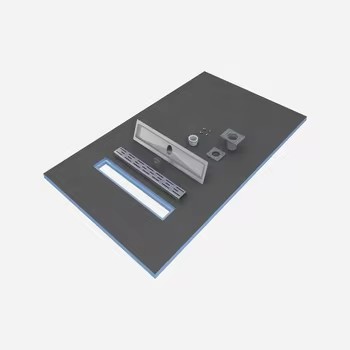 LUX Lightweight Waterproof Fiberglass Reinforced XPS Shower Tray For Hotel Apartment Bathroom Renovation