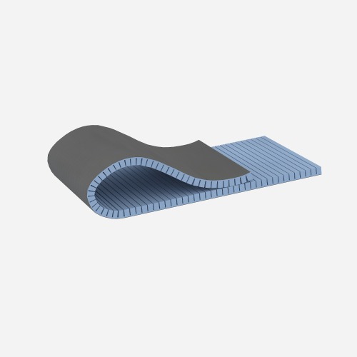 LUX High Density Waterproof Curved XPS Tile Backer Board Fiberglass Reinforced