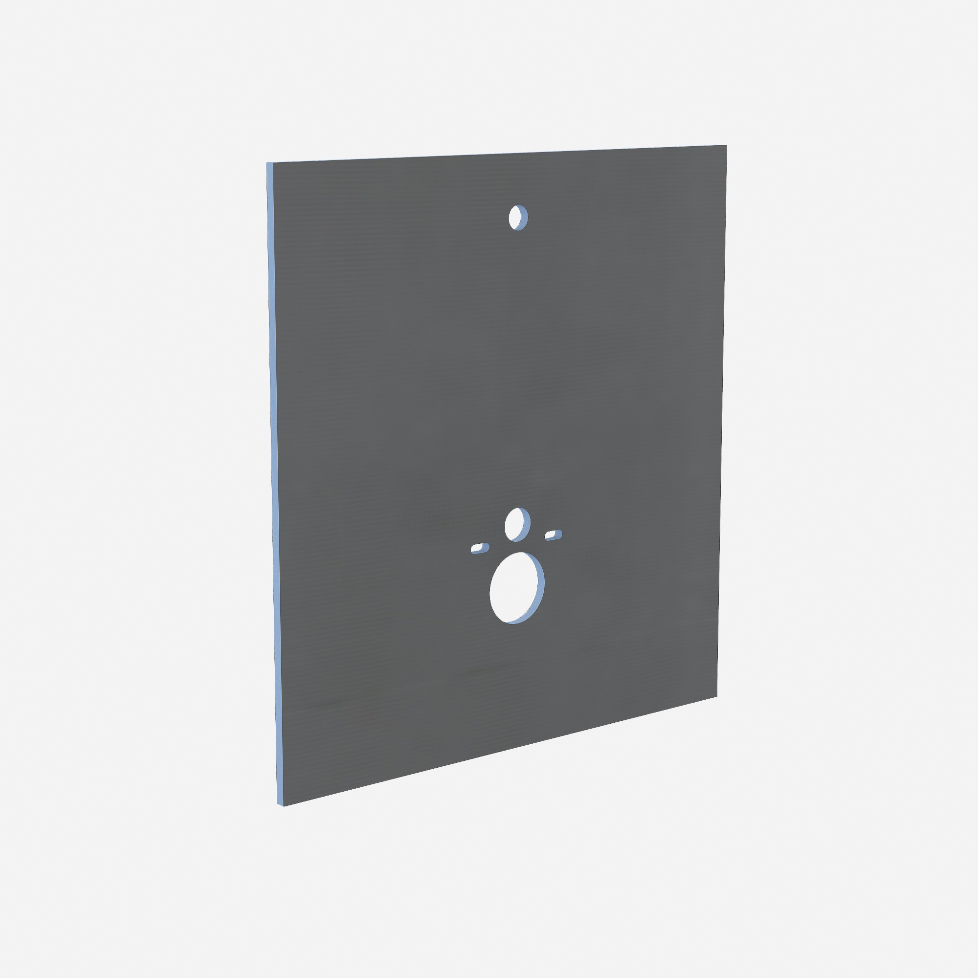 LUX High Density Waterproof Hanging XPS Toilet Backer Board Fiberglass Reinforced