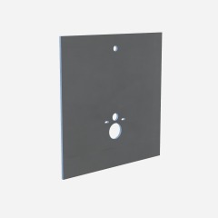 LUX High Density Waterproof Hanging XPS Toilet Backer Board Fiberglass Reinforced