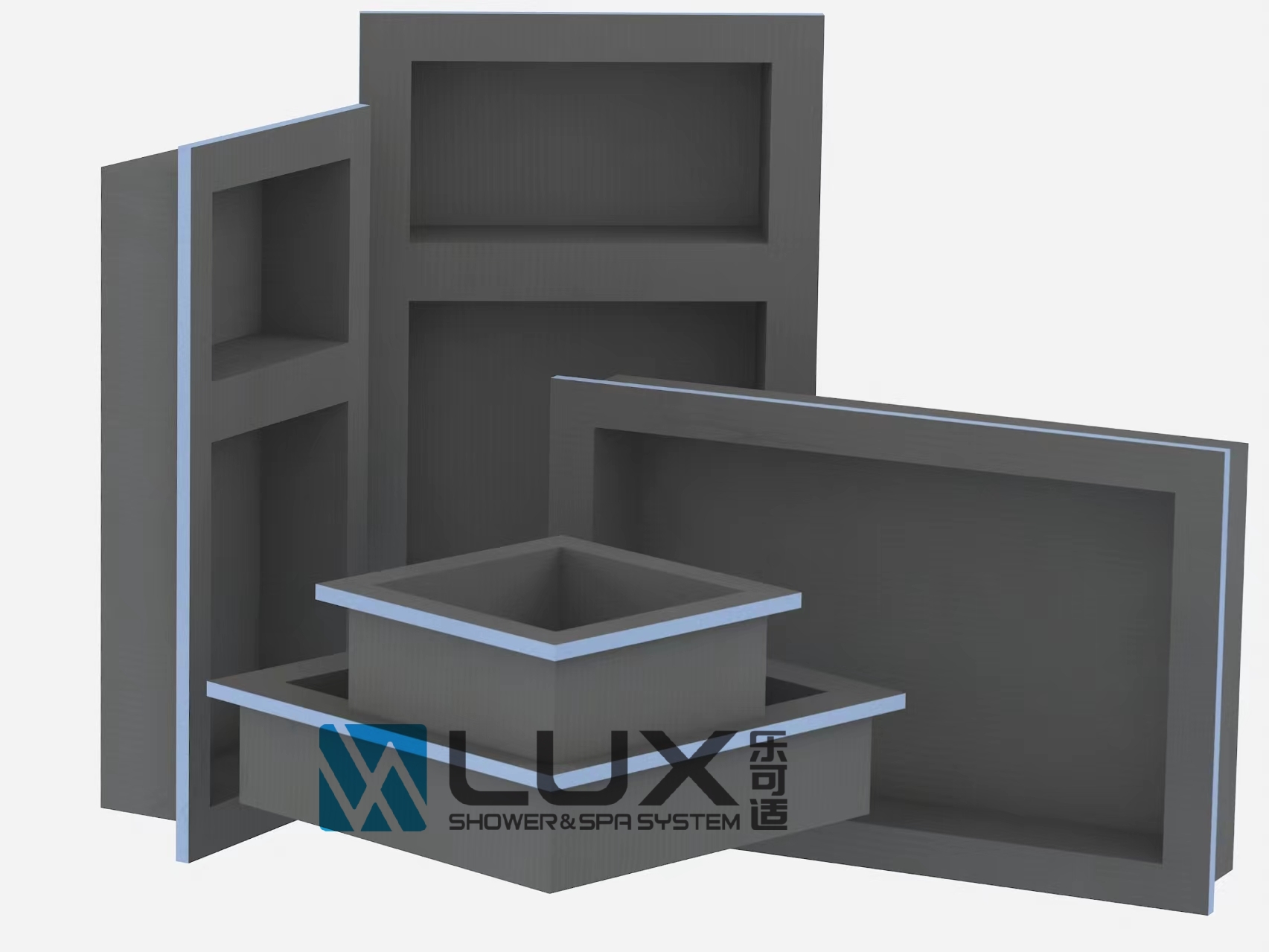 XPS Shower Niche Ready for Tile