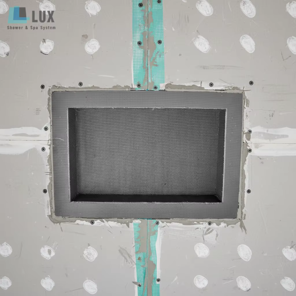 XPS Shower Niche Ready for Tile