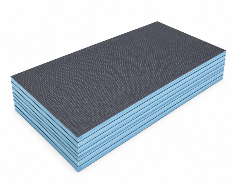 Waterproof Polystyrene Tile Backer Board Fiberglass & Cement Coated Insulated Wall Panel 5 Year Warranty for Bathroom Wet Room