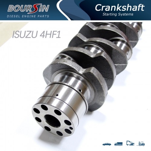 Alloy Steel Crankshaft Fit ISUZU NPR 4HF1 4HG1 Engine 4.3L