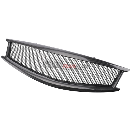 MotorFansClub Carbon Fiber Frame Mesh Grille For Infiniti G G37 Skyline 2010-2014 Sedan 4 Door