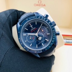 OMEGA Speedmaster Moonwatch  44.25mm Blue Ceramic Blue Dial Automatic 304.93.44.52.03.001