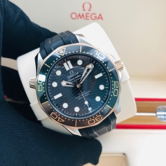 OMEGA Seamaster Diver 300M 42mm Rose Gold-Steel Black Dial Automatic 210.22.42.20.01.002