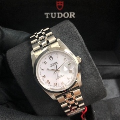 Tudor Prince Date 34mm Stainless Steel White Dial Automatic M74000-0006