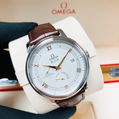 OMEGA De Ville Prestige 39.5mm Stainless Steel Silver Dial Automatic 424.13.40.21.02.002