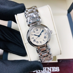 LONGINES Longines Primaluna 26,5MM Stainless Steel White Dial Automatic L8.111.4.71.6