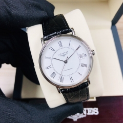 LONGINES Presence 34.5MM Stainless Steel White Dial Automatic L4.821.4.11.2
