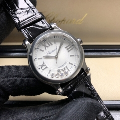Chopard Happy Sport Happy Sport 30mm Stainless Steel Silver Dial Automatic 278573-3001