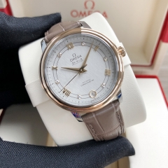 OMEGA De Ville Steel-Rose Gold 33MM Silver Dial Automatic 424.23.33.20.52.003