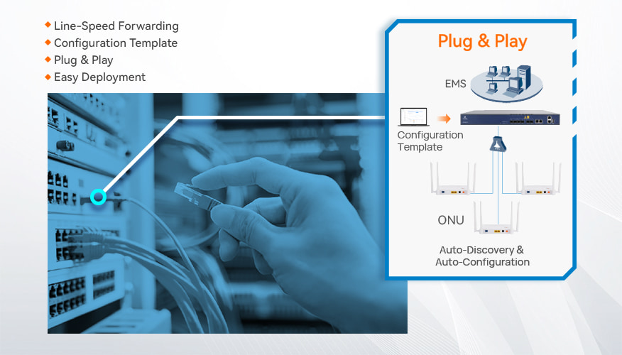 GPON OLT 8 Port