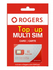 加拿大5G/4G Rogers  Top up