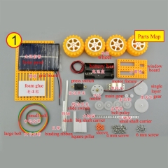 DIY Dual Power Solar Car JBT139