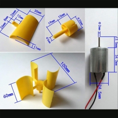 Turbina de viento educativa DIY JBT325