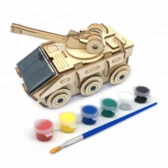 DIY Educational Solar Powered Tank Toy JBT-S003