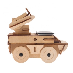 DIY Solar Powered Radar Truck Toy JBT-S009