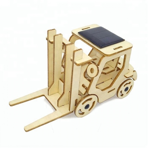 DIY Solar Powered Forklift Toy JBT-S011