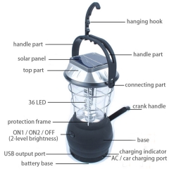 Solar Camping Lantern C1027S