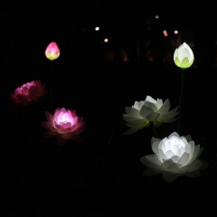 Solar Lotus Stick Light G086S