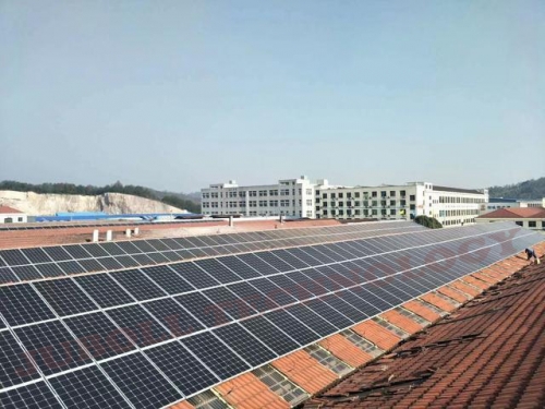 500KW Solar Power System for JX-GZ