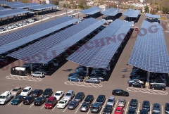Sistema de energía solar de 700 KW para estacionamiento THE-PJ