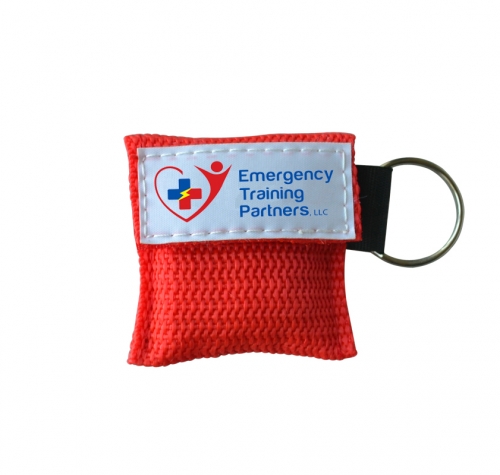 CPR Keychains For Customized LOGO "Emergency Training Partners.LLC"