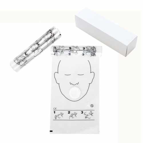 200 X Elysaid Masks KeyChain Mouth-to-Mouth Rescue Shields mini Heart Box 16 Rolls/lot 36Pcs/Roll CPR Resuscitator Mask CPR Face Shield Roll For CPR