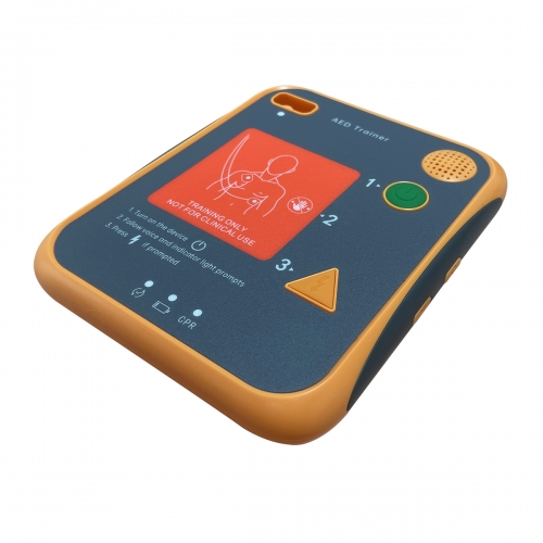 40sets/lot Mini AED Trainer - Portable CPR Training Simulator for First Aid Classes, Practice Demo Device (Non-Shock, Not for Medical Use)