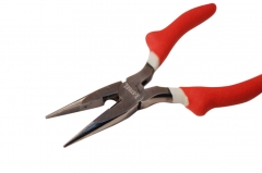 Professional Cr-Ni Steel High Shoulder Soft Grip Long Nose Pliers