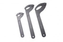 Adjustable Hook Wrench C Spanners for Slotted & Roller Bearing Nuts