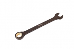 Cr-V Ratchet Ratcheting Combination Ring Open End Spanner Metric Option:6-32mm