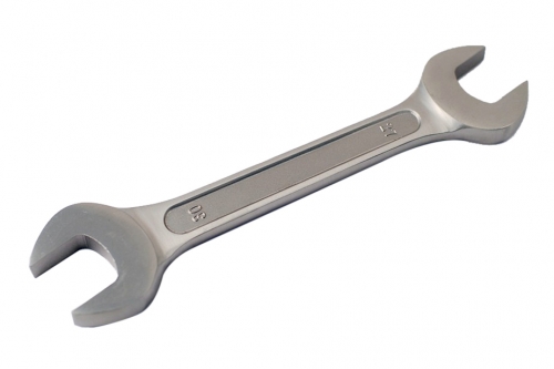 304QF INOX Stainless Steel Double Open End Spanner Wrench 27x30mm