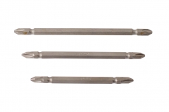 Cr-V Long Reach Double Head Phillips #2 Screwdriver Power Bits: 90/110/125mm Length