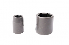 Husky 3/8" Dr. 6pt Impact Socket Metric/Imperial Individual:10-19mm,1/4"-11/16"