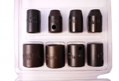 Husky 3/8" Dr. 6pt Impact Socket 1/4"-11/16" SAE/Imperial 8pc Set