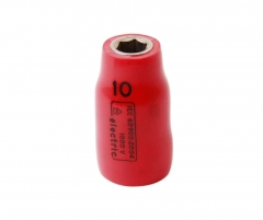 Fully Insulated Electrician VDE 1/2" Dr. 6PT Socket 1000V Option 10-24mm